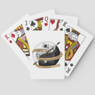 Jeu De Cartes Conception de dés de moine