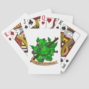 Jeu De Cartes Conception de dés Druid