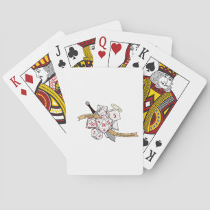 Jeu De Cartes Conception de dés Paladin