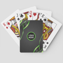 Conception de fluide abstrait noir et vert | Ajout