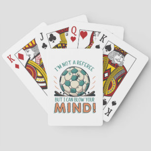 Jeu De Cartes Conception de football drôle