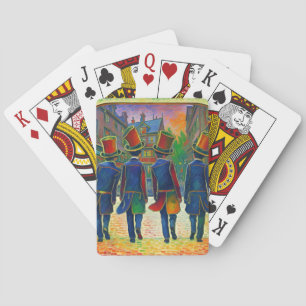 Jeu De Cartes Conception de haut-de-forme
