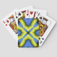 Conception de kaléidoscope jaune bleu