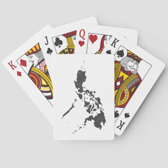 Jeu De Cartes Conception de la carte aux Philippines (dos)