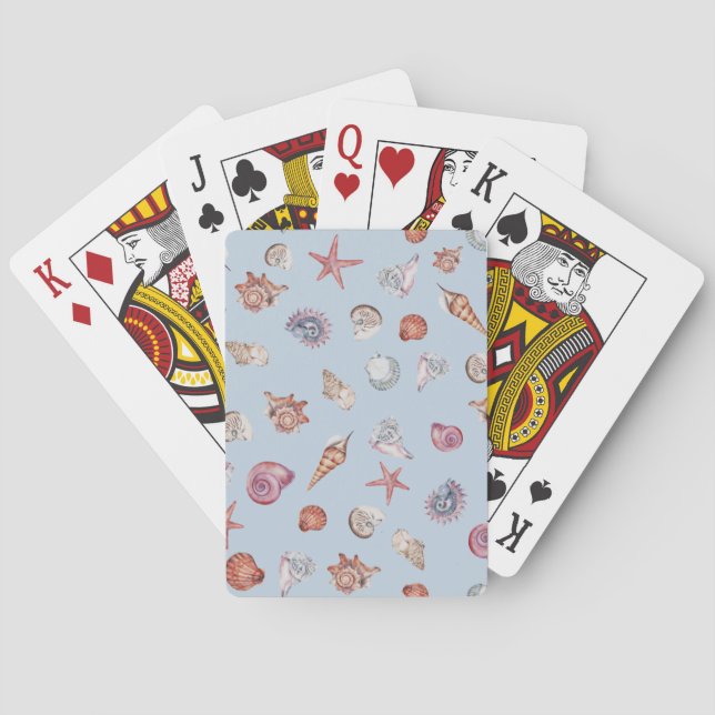 Jeu De Cartes Conception de la série de composition de l'eau sou (dos)