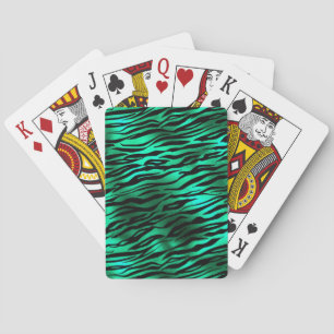 Jeu De Cartes Conception de la série Safari Émeraude et Or 10