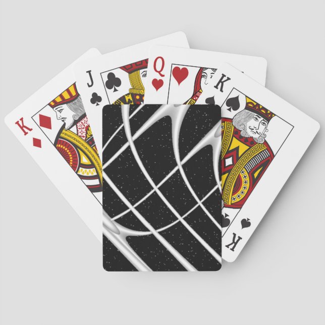 Jeu De Cartes Conception de l'espace Galaxy (dos)