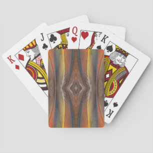 Jeu De Cartes conception de plume d'Ara scarlet