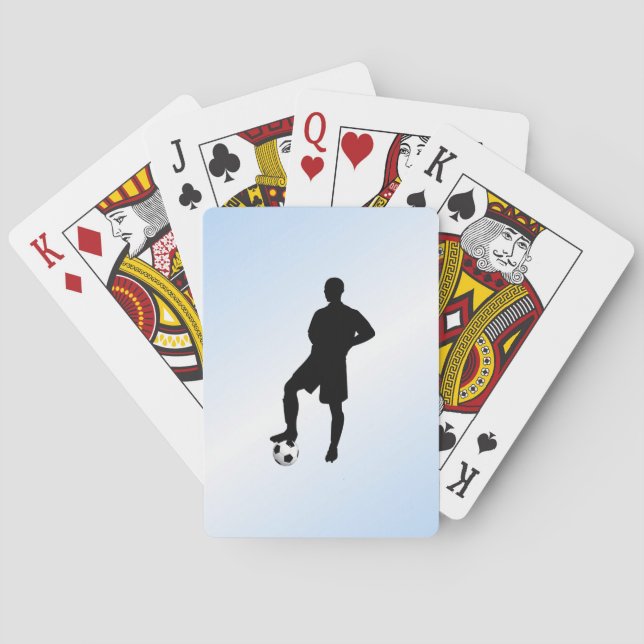 Jeu De Cartes Conception de sports de football (dos)