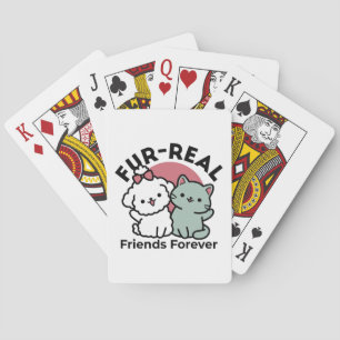 Jeu De Cartes Conception "Fur-Real Friends Forever"