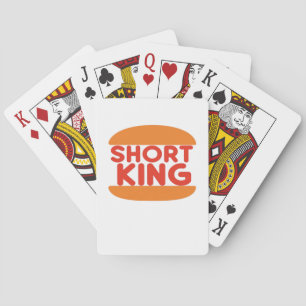 Jeu De Cartes Conception minimale drôle de roi court