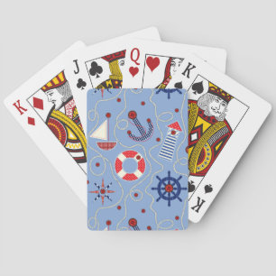 Jeu De Cartes Conception Nautique