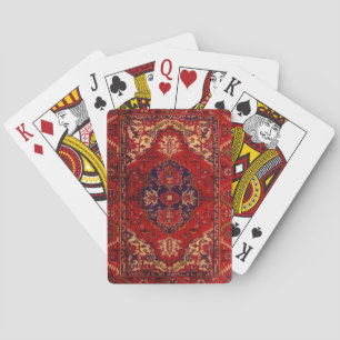 Jeu De Cartes Conception personnalisée de tapis orientaux