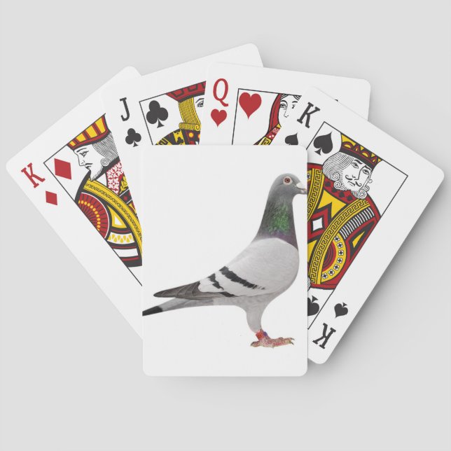 Jeu De Cartes conception pigeon (dos)