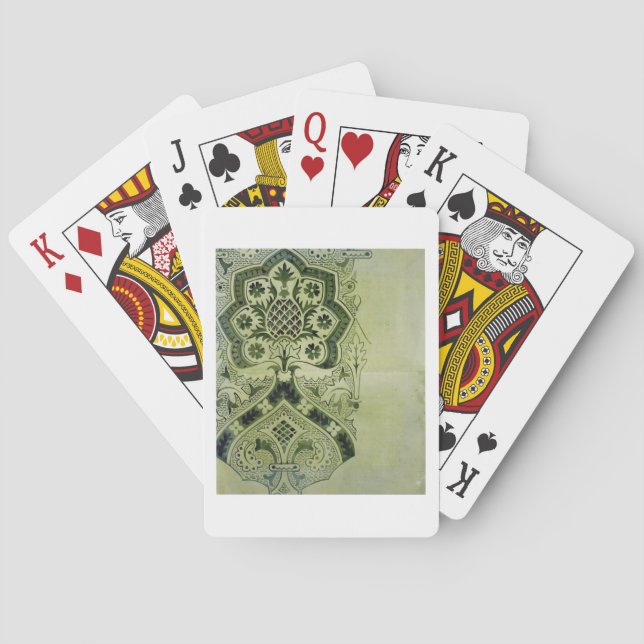 Jeu De Cartes Conception pour une impression papier peint ecclés (dos)