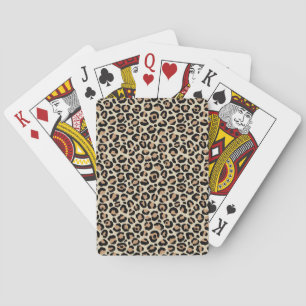 Jeu De Cartes Conception Série Léopard Classique 9