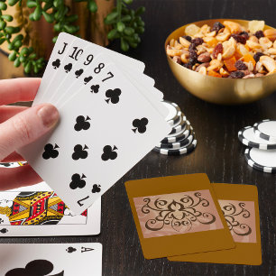 Jeu De Cartes Conception Tribale Jouer des cartes