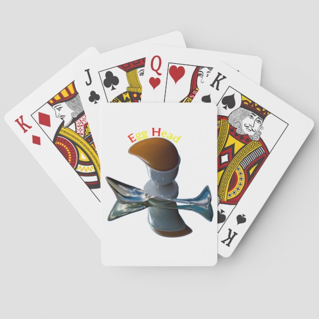 Jeu De Cartes Conceptions Bizarres de Tête d'Oeuf (dos)