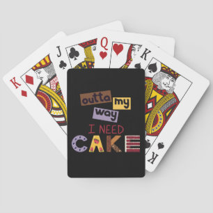 Jeu De Cartes Concevoir avec du texte à ma façon J'ai besoin de