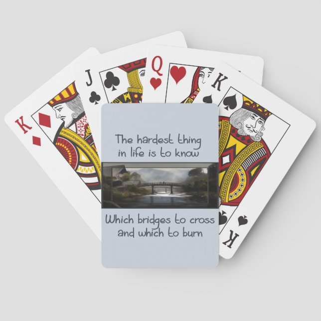 Jeu De Cartes Connaissez quel pont (dos)