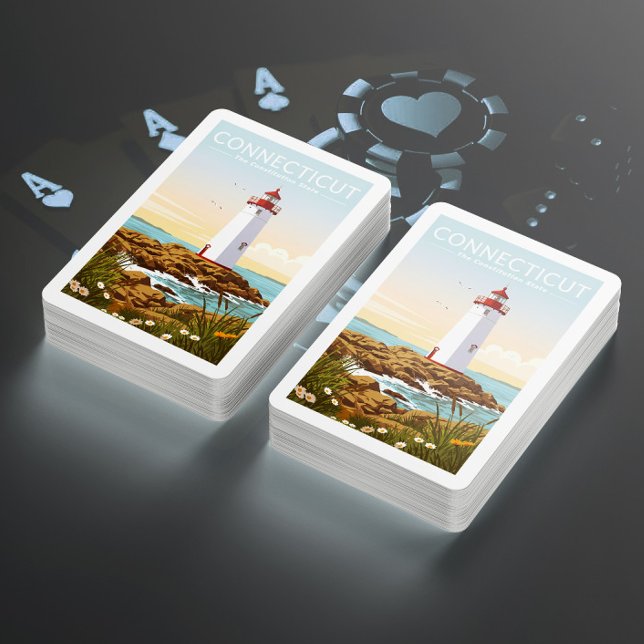Jeu De Cartes Connecticut vintage (Créateur téléchargé)
