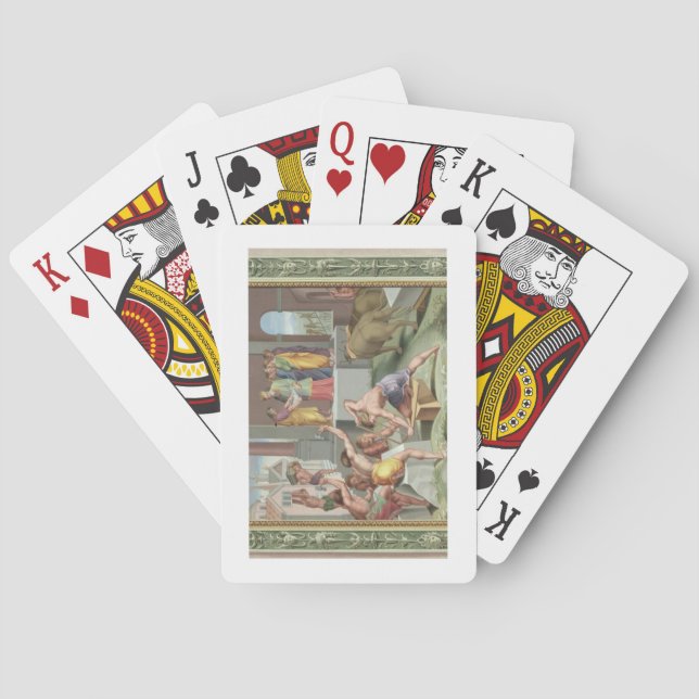 Jeu De Cartes Construire le Temple de Salomon, illustration de (dos)