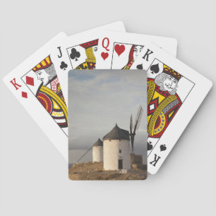Jeu De Cartes Consuegra, anciens moulins à vent de La Mancha