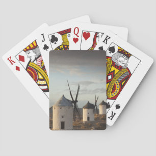 Jeu De Cartes Consuegra, antiques moulins à vent de La Mancha