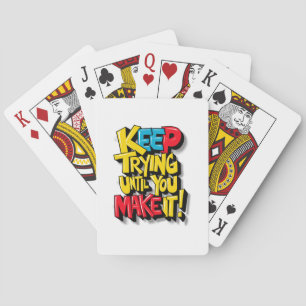 Jeu De Cartes Continuez d'essayer jusqu'à réussir