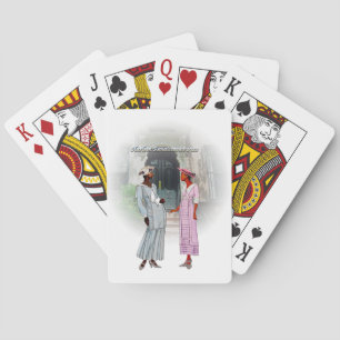 Jeu De Cartes Conversation de la Renaissance de Harlem – Aquarel