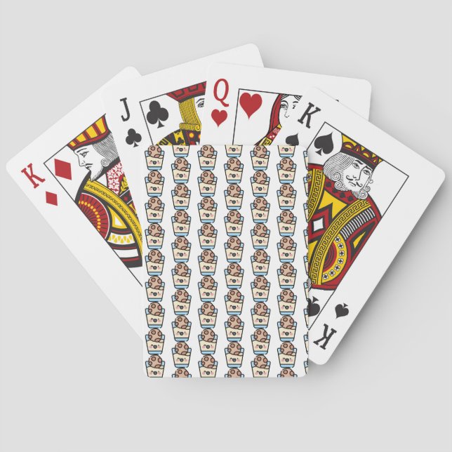 Jeu De Cartes cookie de noël (dos)