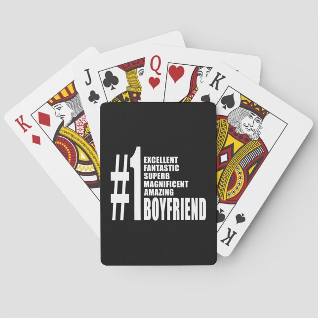 Jeu De Cartes Cool Boyfriends : Numéro un petit ami (dos)