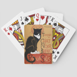 Jeu De Cartes Cool Le Conversation Noir et Blanc
