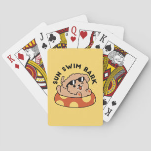 Jeu De Cartes Cool Summer Chien Flottant - Jolie Puppy Pool Part