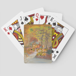 Jeu De Cartes Cool vintage Hakuna Matata Avoir un cool Autum Sea