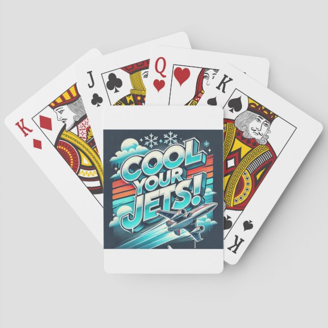 Jeu De Cartes Cool Vos Jets (dos)