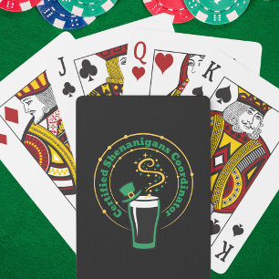 Jeu De Cartes Coordonnateur de Shenanigans certifié drôle Chance