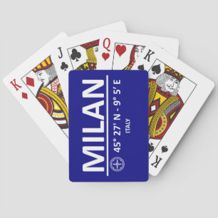 Jeu De Cartes Coordonnées Milan