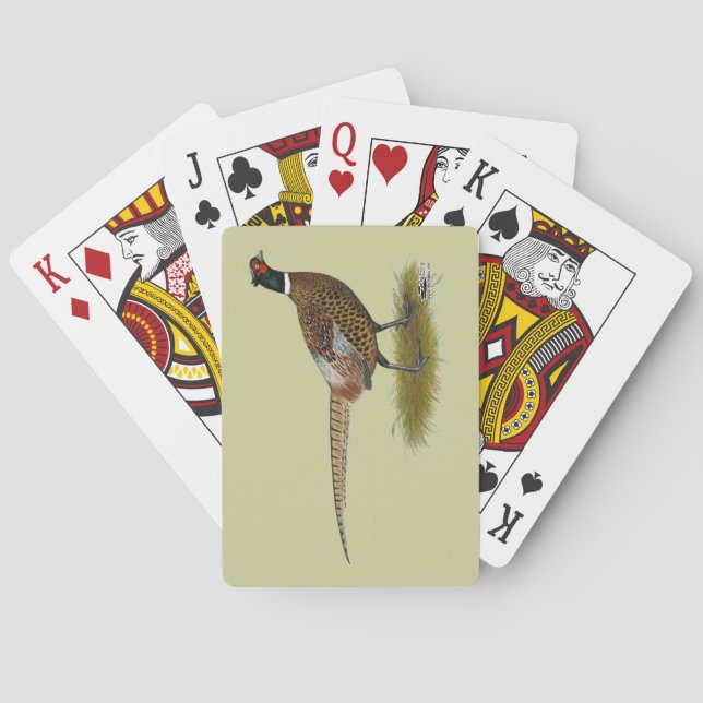 Jeu De Cartes Coq de faisan (dos)