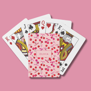 Jeu De Cartes Coquette Cherry & Bow