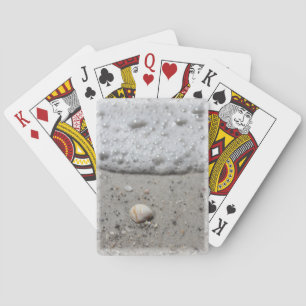 Jeu De Cartes Coquillage de plage jouant aux cartes