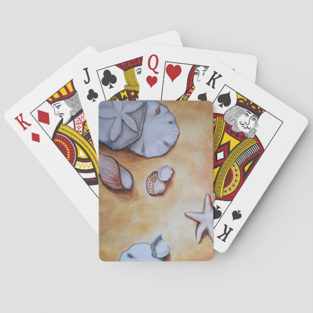 Jeu De Cartes Coquillages de Sable  (dos)