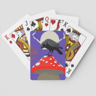 Jeu De Cartes Corbeau Mystique Gothique