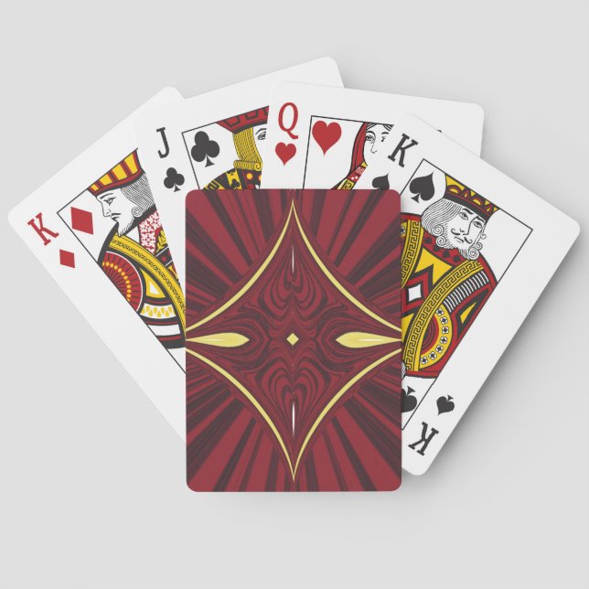 Jeu De Cartes Corde d'écarlate (dos)