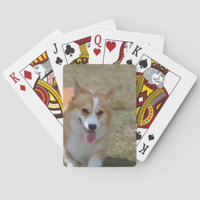 Jeu De Cartes Corgi heureux (dos)