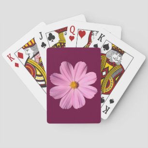 Jeu De Cartes Cosmos roses