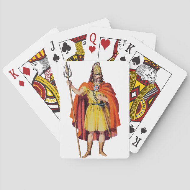 Jeu De Cartes COSTUME Britanniques antique ~ BC 54 ~ (dos)