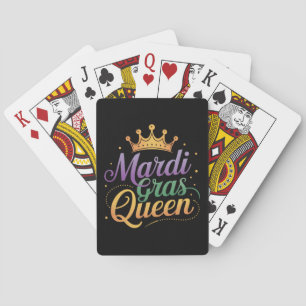 Jeu De Cartes Costume de la Reine de la Parade du Mardi Gras 