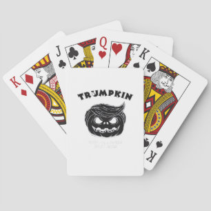 Jeu De Cartes Costume Halloween Trumpkin drôle Halloween
