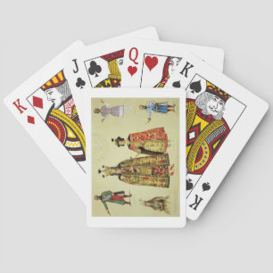 Jeu De Cartes Costumes des XVIIe et XVIIIe siècles, plaque 56